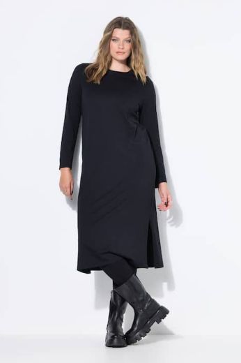 Plus size veliki brojevi Haljina dugih rukava za punije