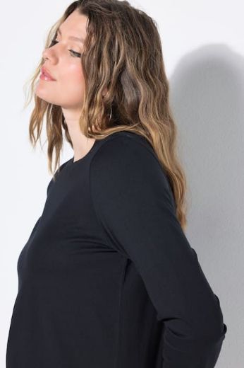 Plus size veliki brojevi Haljina dugih rukava za punije
