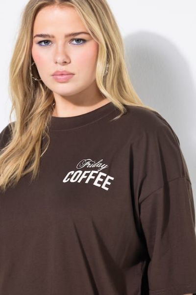 Veliki brojevi Majica kratkih rukava šireg kroja moda za punije