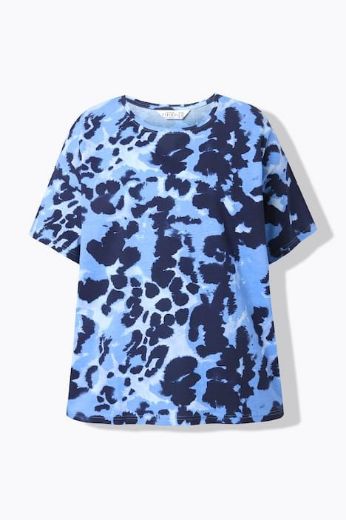 Plus size veliki brojevi Majica kratkih rukava šireg kroja za punije