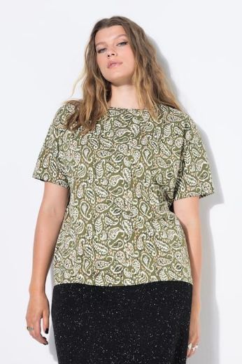 Plus size veliki brojevi Majica kratkih rukava šireg kroja za punije