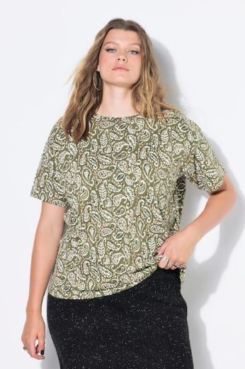 Plus size veliki brojevi Majica kratkih rukava šireg kroja za punije