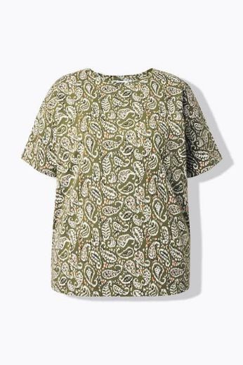 Plus size veliki brojevi Majica kratkih rukava šireg kroja za punije