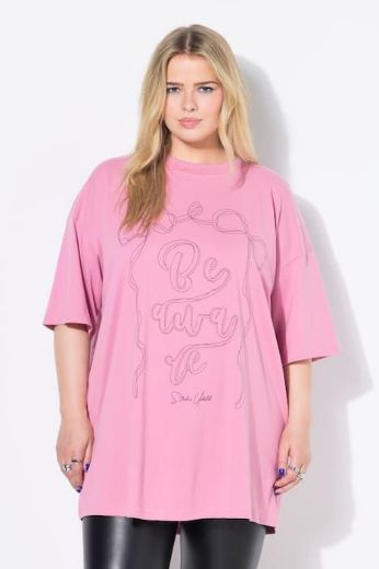 Plus size veliki brojevi Majica kratkih rukava šireg kroja za punije