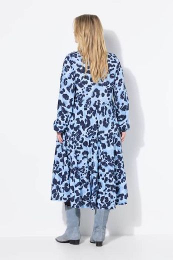 Plus size veliki brojevi Haljina A kroja dugih rukava za punije