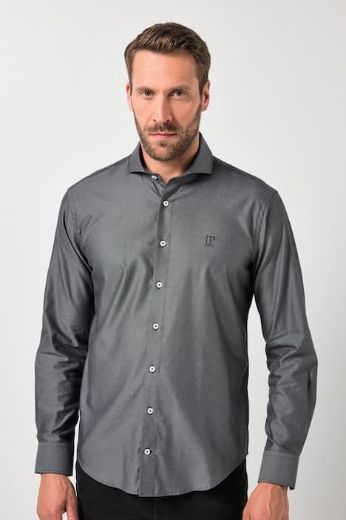 Plus size veliki brojevi Košulja dugih rukava poslovna za punije