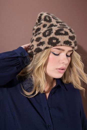 Plus size veliki brojevi Kapa s leopard uzorkom za punije