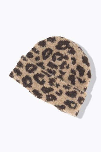Plus size veliki brojevi Kapa s leopard uzorkom za punije