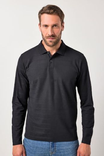 Plus size veliki brojevi Majica Polo dugih rukava za punije