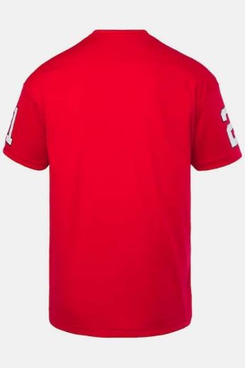 Plus size veliki brojevi Majica kratkih rukava s motivom brojki i slova za punije