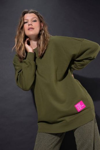 Plus size veliki brojevi Majica dugih rukava duži model za punije