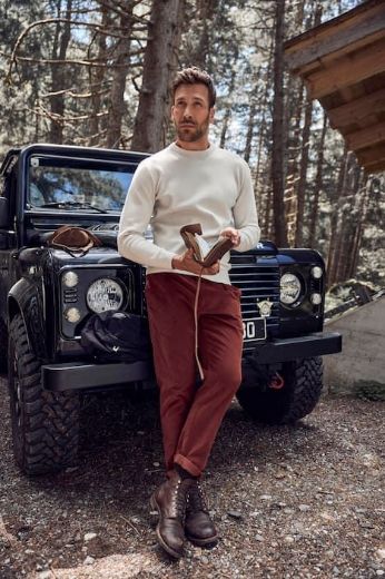 Plus size veliki brojevi Hlače od samta za punije