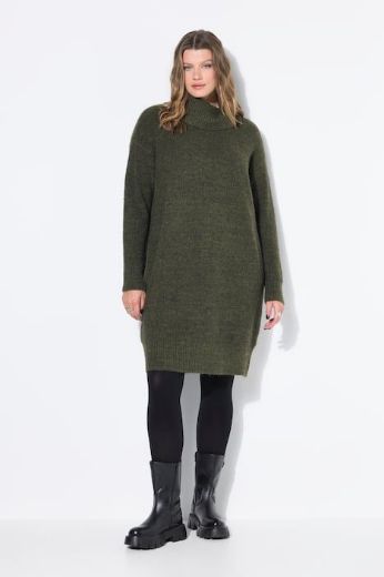 Plus size veliki brojevi Haljina pletena širi model za punije