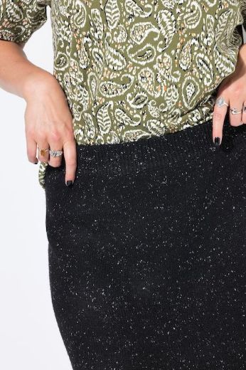 Plus size veliki brojevi Suknja pletena za punije