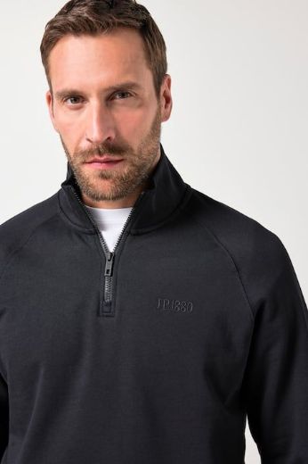 Plus size veliki brojevi Majica Polo dugih rukava s patentnim zatvaračem za punije