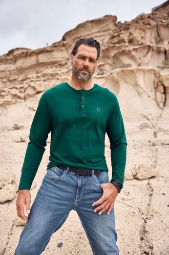 Plus size veliki brojevi Majica s gumbićima za punije