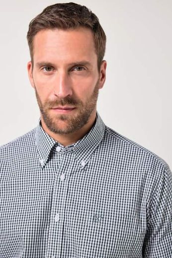 Plus size veliki brojevi Košulja karirana dugih rukava za punije