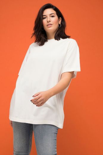 Plus size veliki brojevi Majica dugi model kratkih rukava za punije