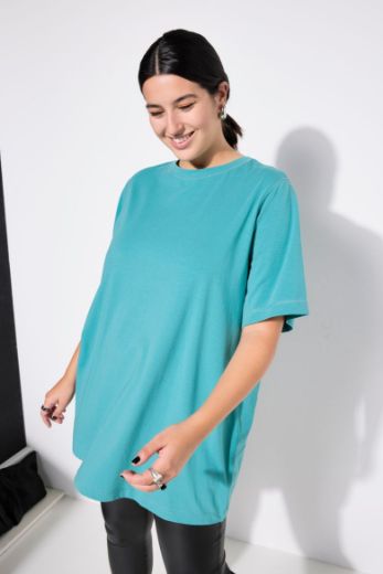 Plus size veliki brojevi Majica dugi model kratkih rukava za punije