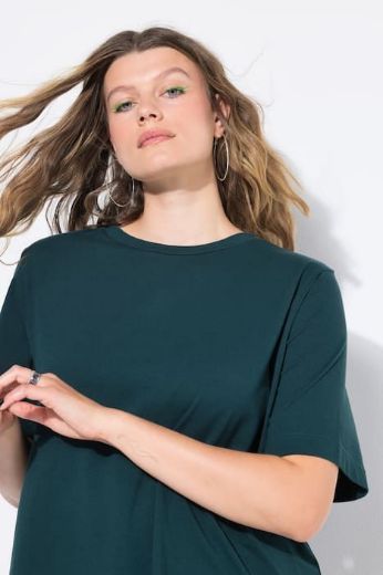 Plus size veliki brojevi Majica dugi model kratkih rukava za punije