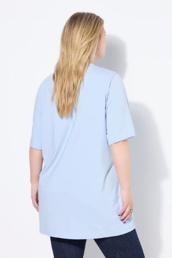 Plus size veliki brojevi Majica dugi model kratkih rukava za punije