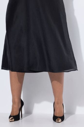 Plus size veliki brojevi Haljina elegantna bez rukava A kroja za punije