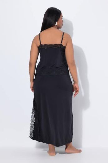 Plus size veliki brojevi Majica i suknja s dodatkom čipke za spavanje za punije