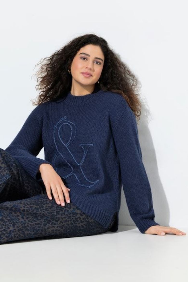 Plus size veliki brojevi Pulover dugih rukava za punije