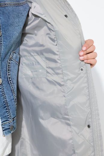 Plus size veliki brojevi Prsluk prošiveni dužeg kroja za punije