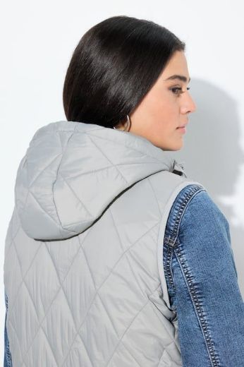 Plus size veliki brojevi Prsluk prošiveni dužeg kroja za punije