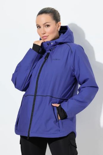 Plus size veliki brojevi Jakna funkcionalna s kapuljačom za punije