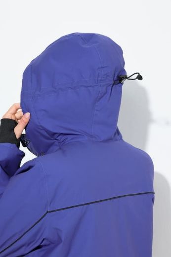 Plus size veliki brojevi Jakna funkcionalna s kapuljačom za punije