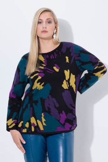 Plus size veliki brojevi Pulover dugih rukava za punije