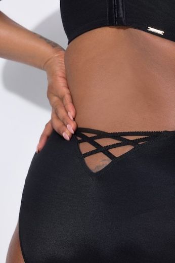 Plus size veliki brojevi Gaćice maxi s dodatkom ukrasne čipke za punije