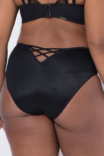 Plus size veliki brojevi Gaćice maxi s dodatkom ukrasne čipke za punije