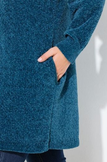 Plus size veliki brojevi Kardigan dugih rukava dužeg kroja za punije
