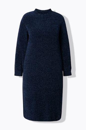 Plus size veliki brojevi Haljina midi dugih rukava za punije
