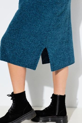 Plus size veliki brojevi Haljina midi dugih rukava za punije
