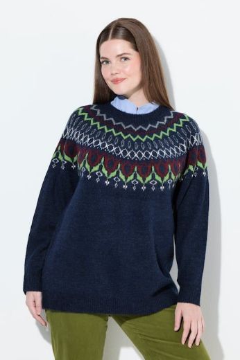 Plus size veliki brojevi Pulover dugih rukava za punije