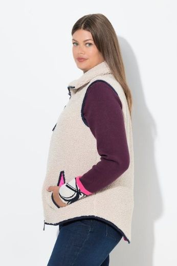 Plus size veliki brojevi Prsluk od flisa za punije