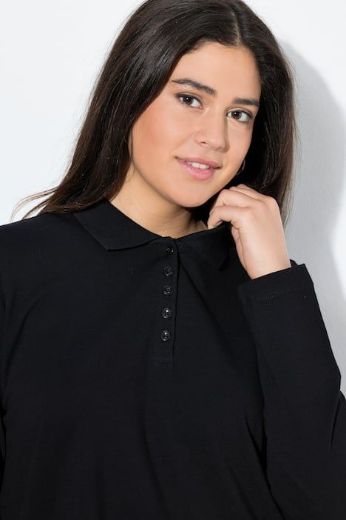 Plus size veliki brojevi Majica Polo dugih rukava za punije