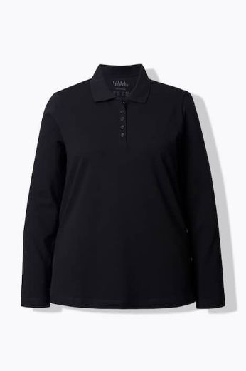 Plus size veliki brojevi Majica Polo dugih rukava za punije