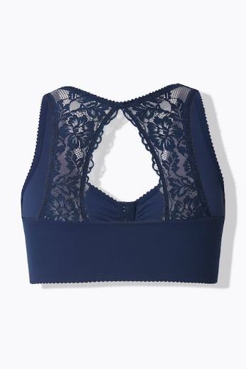 Plus size veliki brojevi Grudnjak bez žica na prednje kopčanje za punije