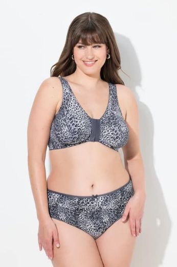 Plus size veliki brojevi Grudnjak širokih naramenica na prednje kopčanje za punije
