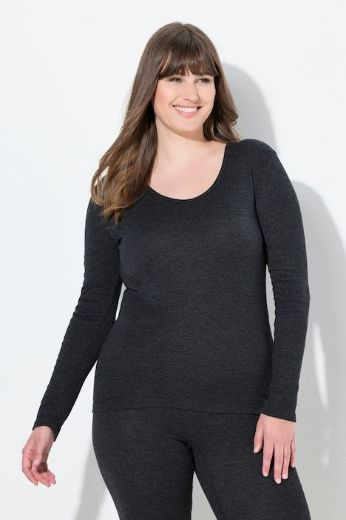 Plus size veliki brojevi Majica dugih rukava termo za punije