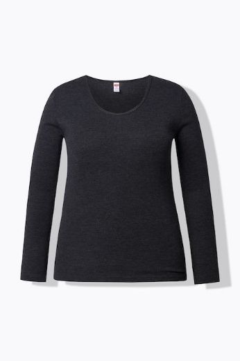 Plus size veliki brojevi Majica dugih rukava termo za punije