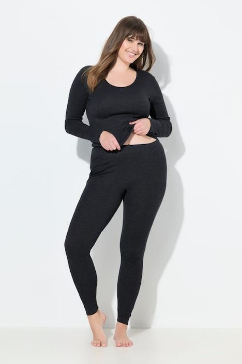 Plus size veliki brojevi Tajice termo za punije