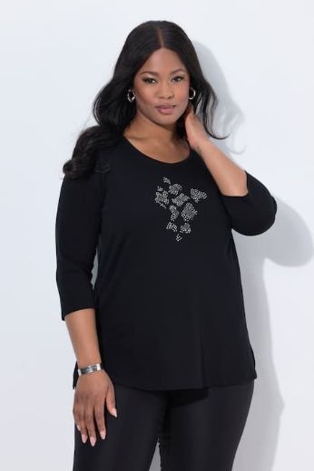 Plus size veliki brojevi Majica 3/4 rukava za punije