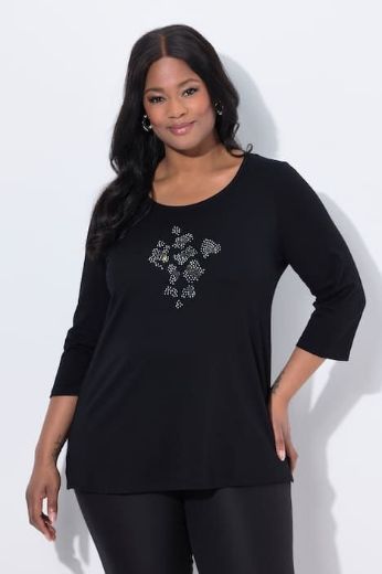Plus size veliki brojevi Majica 3/4 rukava za punije