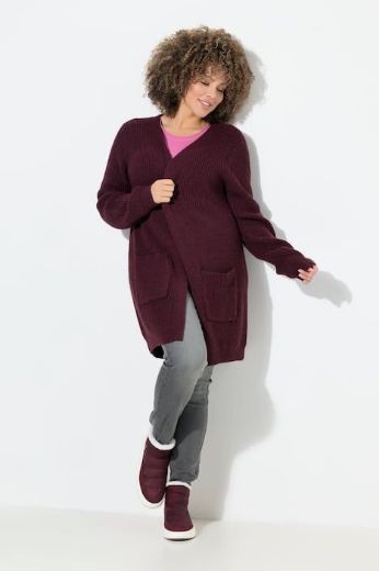 Plus size veliki brojevi Kardigan dugih rukava za punije